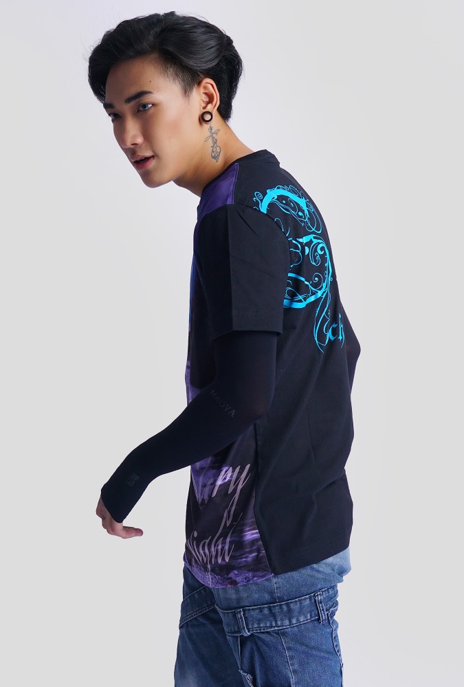 Stary Night design t-shirt Boy